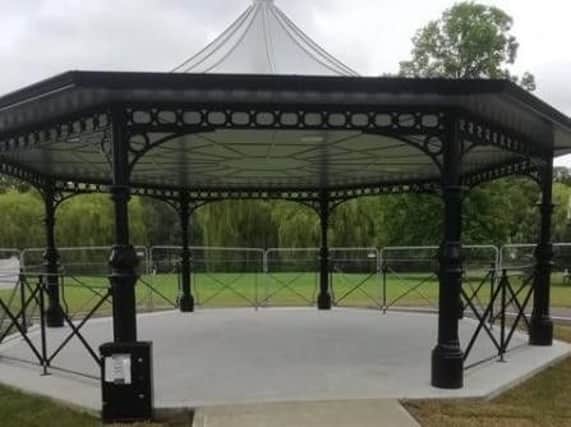 Wardown Park bandstand