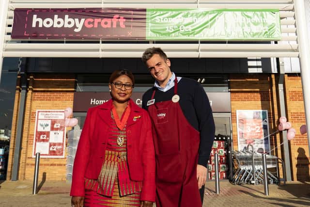 Hobbycraft has opened at the Luton Retail Park