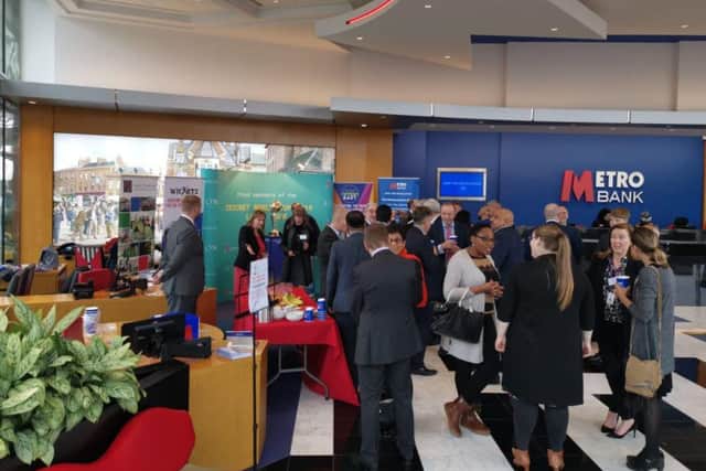 Networking event at Metro Bank in Luton