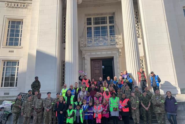 Signposts sent a team of volunteers to Love Luton's 10K and half marathon to help marshal the event