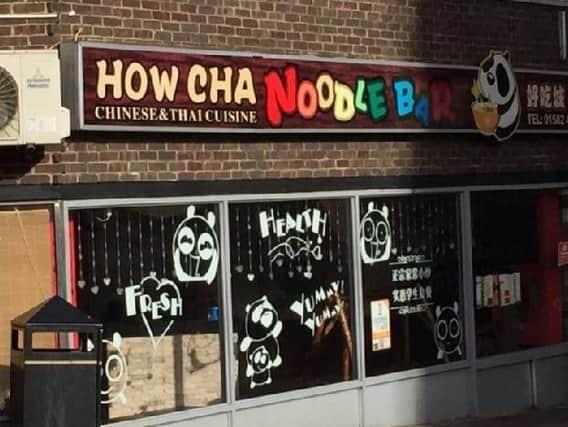 How Cha noodle bar (taken during Whiteley's tenure)