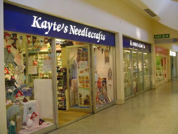 Kayte's Needlecrafts is closing down