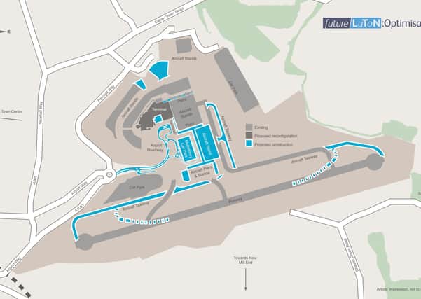 Expansion plans for Luton Airport