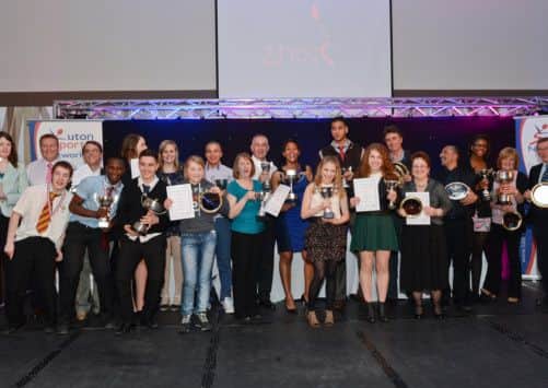 All the winners from the Luton Sports Network Awards