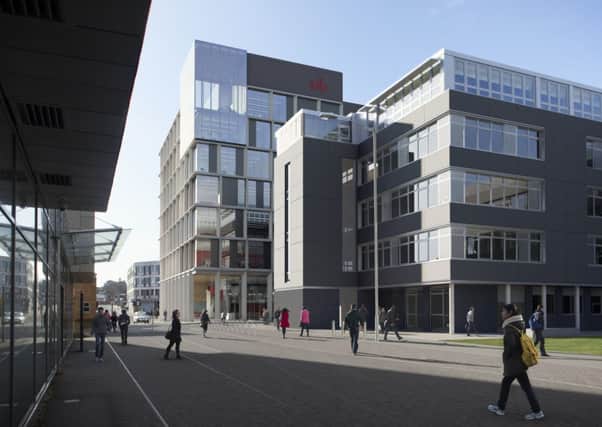 Proposed new University of Bedfordshire library in Luton