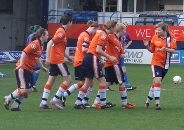 Hatters Ladies will be playing in the Championship next season
