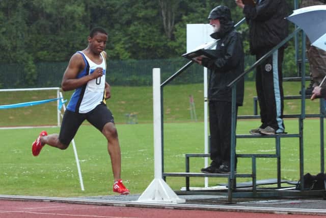 Action from the Southern Athletics League meet