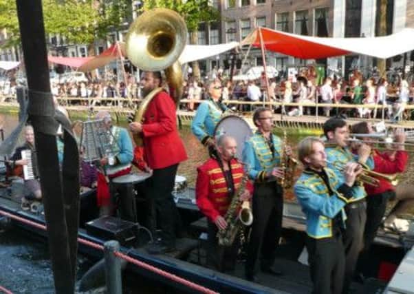 Fun on the Amsterdam canals at the city's 16th Grachtenfestival. Pic: AW