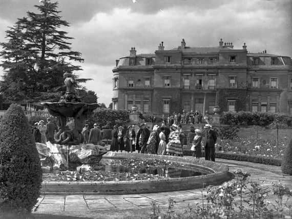 A Luton Hoo garden party in 1952