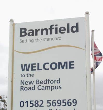 Barnfield College campus in New Bedford Road, Luton.