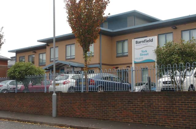 Barnfield College campus in York Street, Luton.