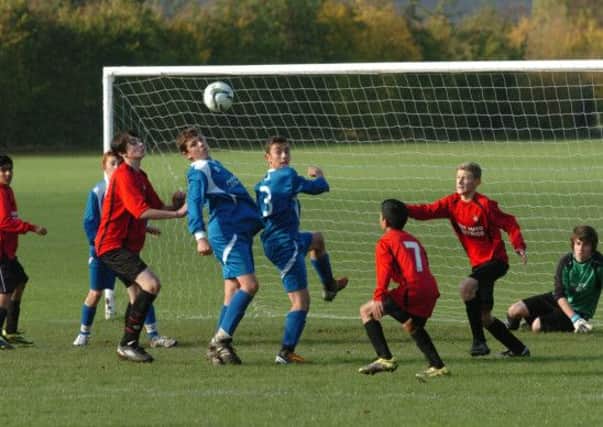 Action from Barton Rovers versus Sundon Park Rangers at the weekend