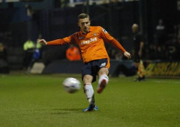 Charlie Smith impressed on his full debut for Hatters