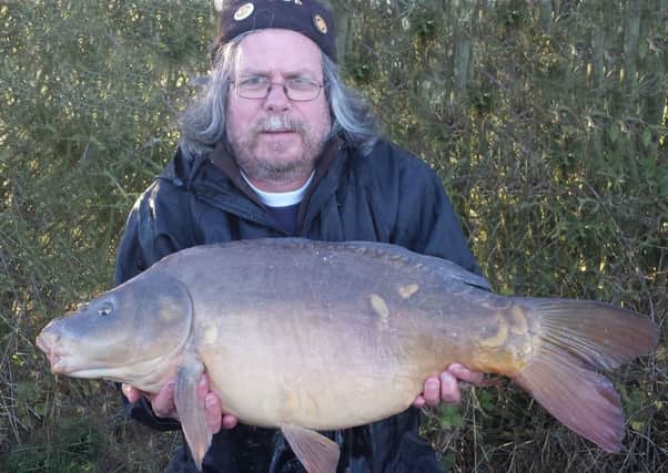 Steve Guess with his 20lb mirror