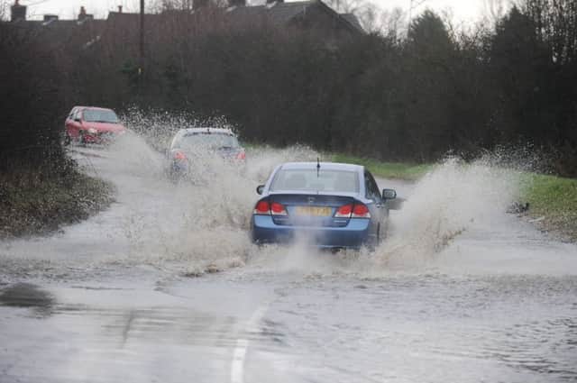 Caddington floods.