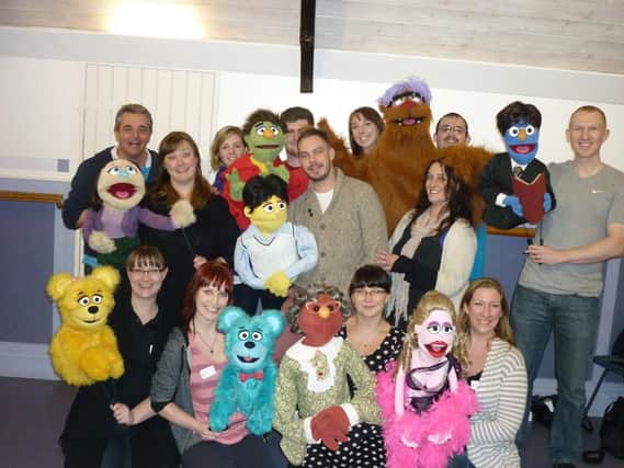 DAOS performing Avenue Q at the Little Theatre, Dunstable