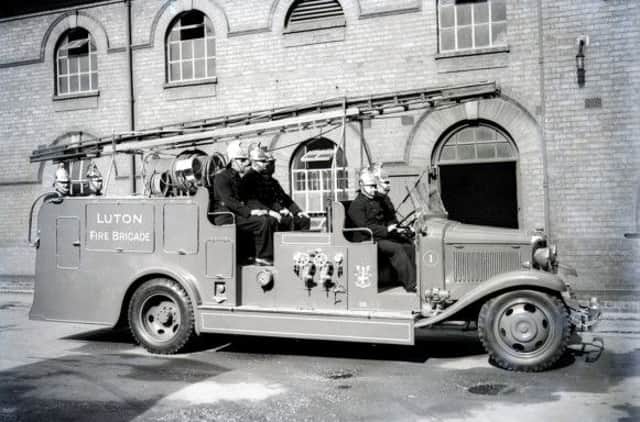 Luton Fire Brigade 1935