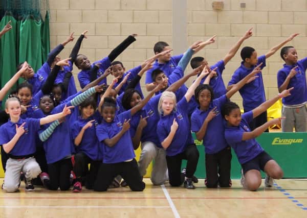 Some of Pirton Hill Primary School's triumphant pupils