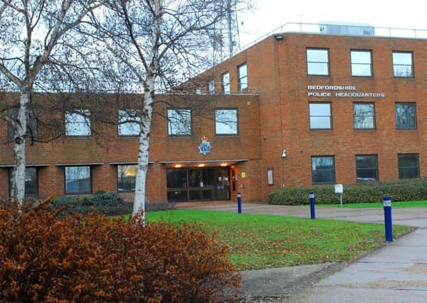 Bedfordshire Police Headquarters.