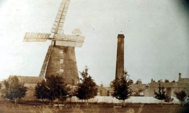 The windmill in West Street, Dunstable