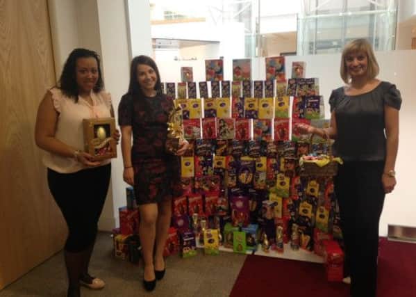 Tate recruitment with Easter eggs for Luton and Dunstable hospital