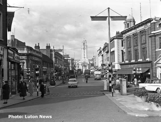 George Street, Luton, in 1958