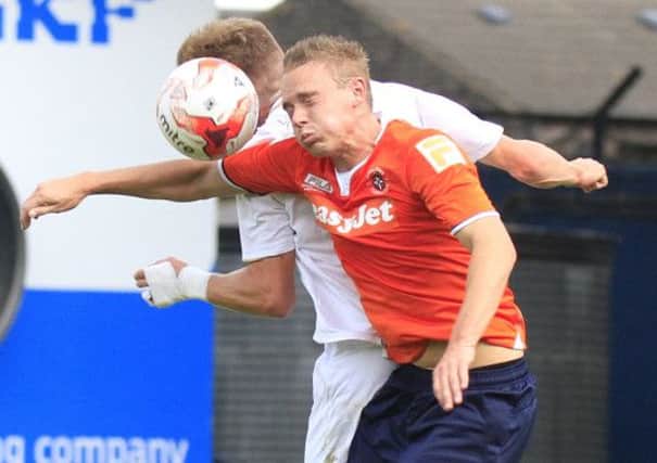 Matt Saunders in action against Bournemouth