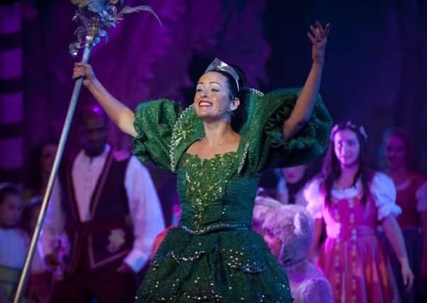 Anna Kumble as Fairy of the Forest in Robin Hood and the Babes in the Wood