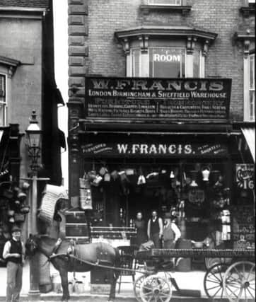 Francis shop in High Street South, Dunstable