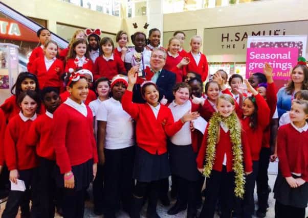 Hillborough Junior School Choir won the Choir competition, schools' category