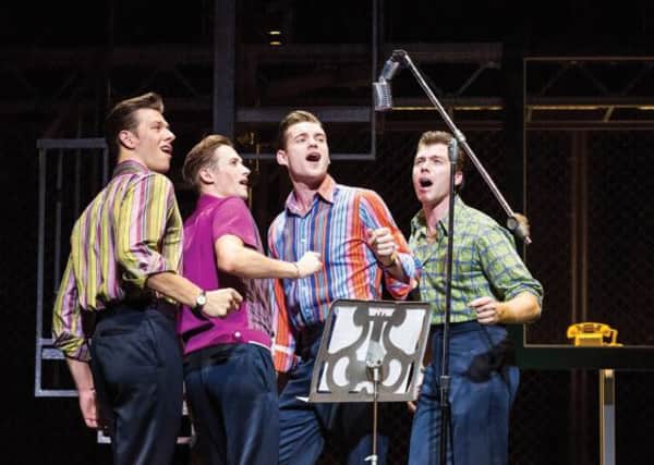 The award-wining musical Jersey Boys is coming to Milton Keynes  Theatre in February