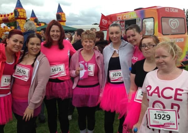Molly's Minx's at Race for Life