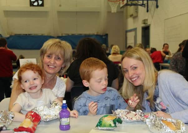 Members of Families United Network at a holiday club