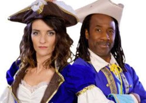 Edele Lynch and Sam Sloane are appearing in The Pirates of Treasure Island at Dunstable's Grove Theatre in April