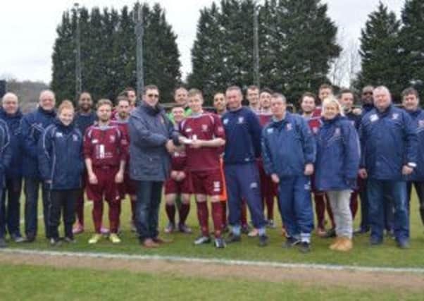 Sam Halfpenny receives his funding from the Beds FA