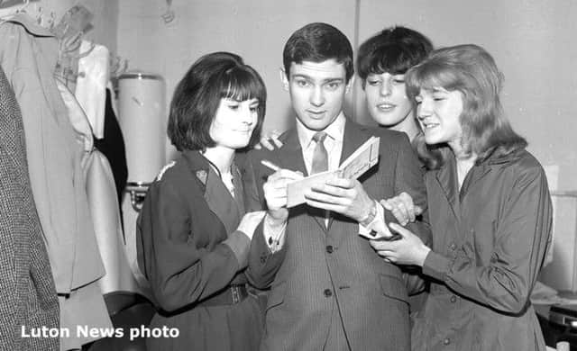 Gene Pitney at the Ritz, Luton, in 1966