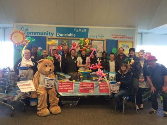 Tesco organised an activity week to raise money for Level Trust