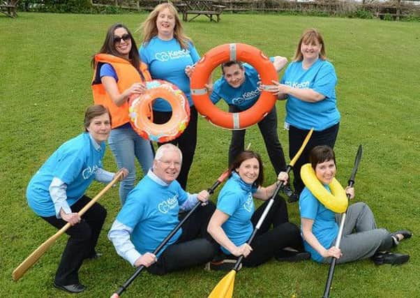 Keech Hospice Care staff are taking part in the Round the Island race on June 27 to raise funds
