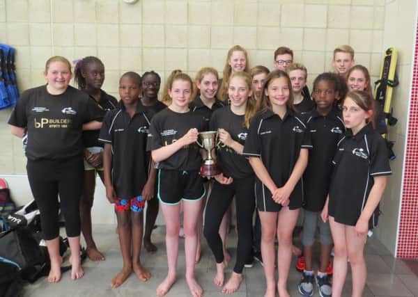 The Team Luton swimmers