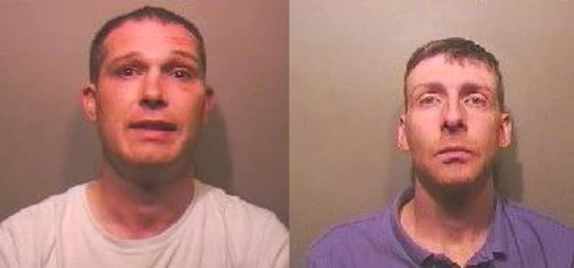 Cerqua (left) and McAward (right) have been jailed for a total of 20 years