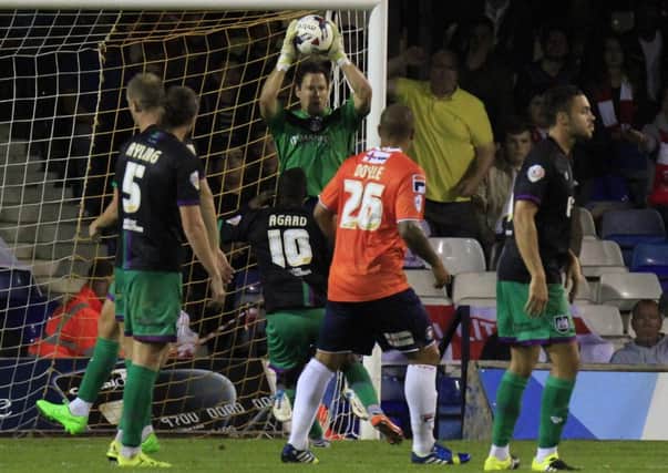 Mark Tyler claims during Tuesday night's win over Bristol City
