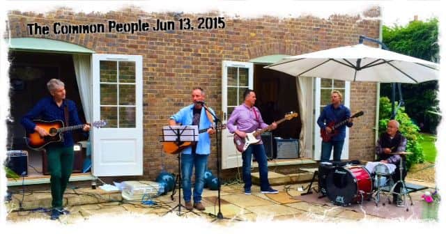 The Common People who are playing at Studhambury 2015 in aid of CLIC Sargent