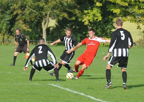Action from Totternhoe v Kent Athletic