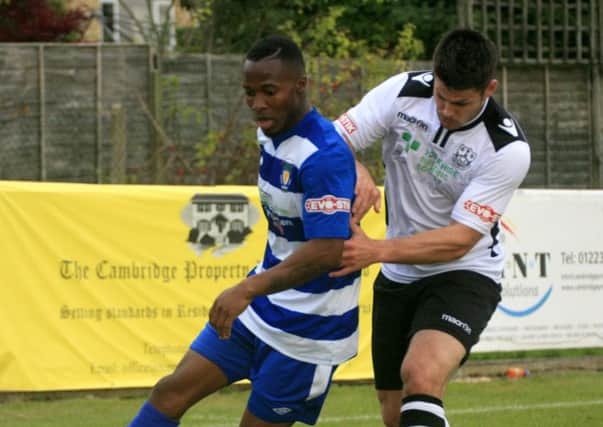 Action from Dunstable Town's draw at Cambridge City