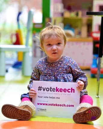 Ruby Rackley is heading a campaign to 'Click for Keech' to become Luton Airport's Charity of the Year
