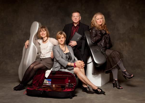 The Britten Quartet play in Luton on Monday