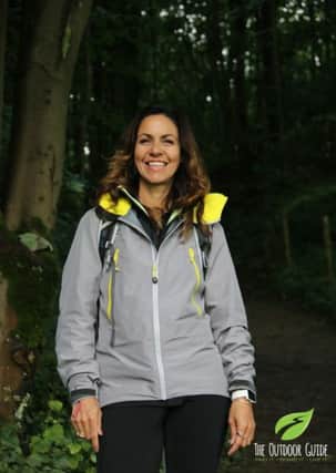 Julia Bradbury who is heading a campaign to recyle Christmas cards