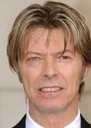 David Bowie who died on January 10 aged 69