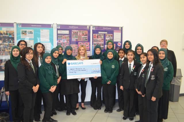Challney High School in Luton raised Â£6.900 for Race for Life