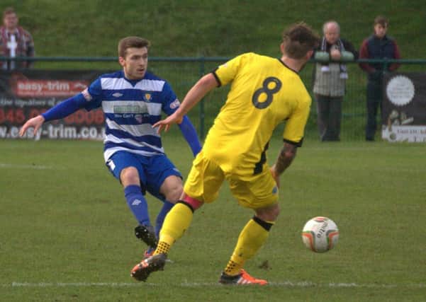 Zack Reynolds scored the winner for Dunstable at the weekend